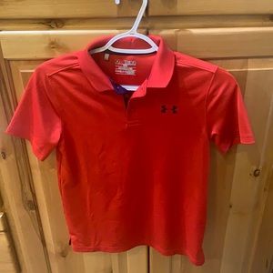 Youth Under Armour Polo Shirt Size Medium
